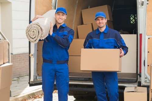 Office packing and unpacking service near Barbican