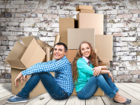 Sustainable moving service with recycling and reuse priorities