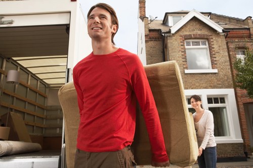 Local removal company support for a Barbican move