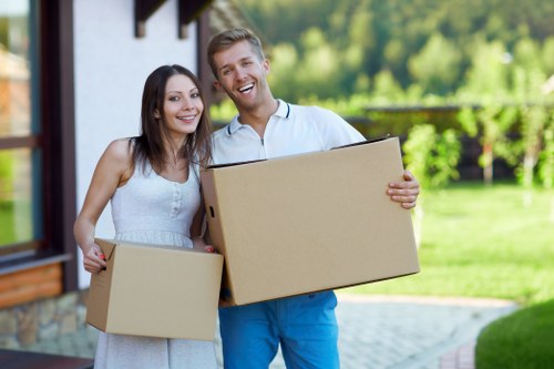 Local removal team handling urgent move in Barbican apartment area